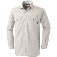 ソウワ 桑和 535 長袖シャツ アイボリー 4L 535054L 1着