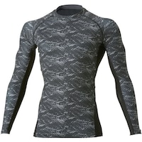 ソウワ 桑和 50620 長袖サポートシャツ チャコールグレー 3L 50620233L 1着