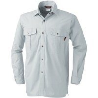 ソウワ 桑和 535 長袖シャツ シルバーグレー M 53522M 1着