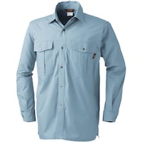 ソウワ 桑和 535 長袖シャツ モスグリーン 3L 5351073L 1着