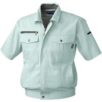 ソウワ 桑和 611 半袖ブルゾン モスグリーン 3L 6111073L 1着