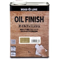 ニッペホームプロダクツ ニッぺ 国産自然系塗料 WOODLOVE オイルフィニッシュ 1L エボニーブラウン