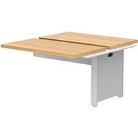 アール・エフ・ヤマカワ アールエフヤマカワ ソリード フリーアドレス用デスク2 増連 W1200×D1400 オーク×ホワイト脚 RFTFT21214ADOAWL 1台