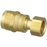 オンダ製作所 オンダ製作所 ダブルロックジョイント WJ18型 ナット付アダプター(黄銅) G1/2×16A(PEX)