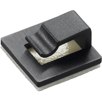 ヤザワコーポレーション YAZAWA ケーブルホルダー中・黒10個入