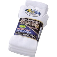 富士グローブ 富士グローブ S128 5本指 サラシ (4足入) 1069 1Pk(4足)