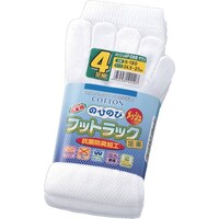 富士グローブ 富士グローブ S180 メッシュ5本指 サラシ (4足入) 1024 1Pk(4足)