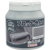 ニッペホームプロダクツ ニッぺ STYLE ZAKUZAKU 1kg モルタルグレー HUP201