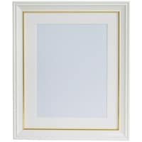 浅沼商会 フジカラー 肖像額縁 A4 パールホワイト