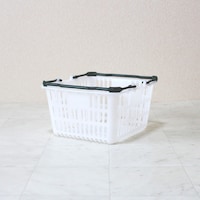 ヤマトサンギョウ 大和産業 買い物かご SL1 ナチュラル把手エバーグリーン 10個セット SL1NREGR10P 1S(10個)