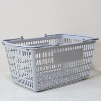 ヤマトサンギョウ 大和産業 買い物かご SL20 ライトグレー 10個セット SL20LGY10P 1S(10個)