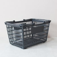 ヤマトサンギョウ 大和産業 買い物かご SL8 ダークグレー 10個セット SL8DGY10P 1S(10個)