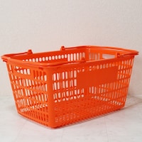 ヤマトサンギョウ 大和産業 買い物かご SL20 オレンジ 10個セット SL20OR10P 1S(10個)