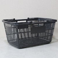 ヤマトサンギョウ 大和産業 買い物かご SB33 ダークグレー 10個セット SB33DGY10P 1S(10個)