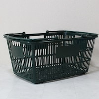 ヤマトサンギョウ 大和産業 買い物かご SB33 エバーグリーン 10個セット SB33EGR10P 1S(10個)