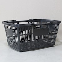 ヤマトサンギョウ 大和産業 買い物かご SB33 ダークグレー SB33DGY 1個