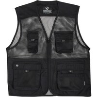 カジメイク カジメイク メッシュベスト ブラック 3L