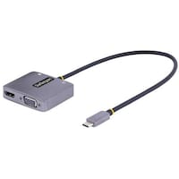 Startech StarTech ドッキングステーション/USBC/4K HDMI VGA/100W PD/オーディオ/TB 3/4/多機能 マルチハブ 122USBCHDMI4KVGA 1箱(1個)