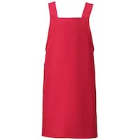 アイトス アイトス 胸当てエプロン レッド HS2506009F 1着