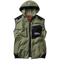 自重堂 自重堂 空調服ベスト カキ LL