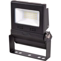 日動工業 NICHIDO フラットライト10W 常設用 黒 【電球色】