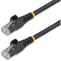Startech StarTech カテゴリ6 LANケーブル/1m/ブラック/RJ45コネクター/ツメ折れ防止機構付/CAT6 N6PATC1MBK 1袋(1本)