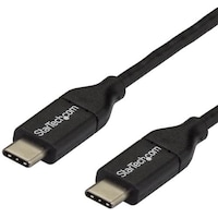 Startech StarTech USBCケーブル/3m/USB 2.0/480Mbps/TypeC TypeC/60W/オスオス/ブラック USB2CC3M 1袋(1本)