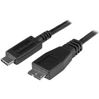 Startech StarTech USBCケーブル/1m/USB 3.2 Gen2/10Gbps/TypeC MicroB/オスオス/マイクロB USB31CUB1M 1袋(1本)