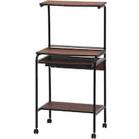 不二貿易 不二貿易 シンプルPCデスク フィット BR ブラウン 66741 1個