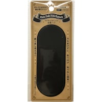 ダイドーハント DAIDOHANT マグネットくっつく粘着パッド ブラック56×140MM 1個入