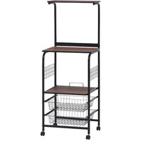 不二貿易 不二貿易 レンジワゴン FBC031 BK/BR 14637 1個