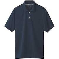 ソウワ 桑和 50547 半袖ポロシャツ(胸ポケット付き) ネイビー 3L 5054713L 1着