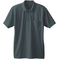ソウワ 桑和 50397 半袖ポロシャツ(胸ポケット付き) チャコールグレー 3L 50397233L 1着
