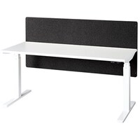 NAIKI デスクパネル(クロス) リフティーナ LT型/ブラック/W1550×D15×H720 LT16PBK 1枚