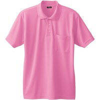 ソウワ 桑和 50397 半袖ポロシャツ(胸ポケット付き) ピンク 6L 50397446L 1着