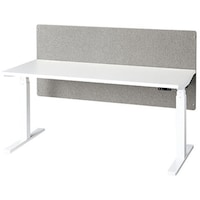 NAIKI デスクパネル(クロス) リフティーナ LT型/グレー/W1550×D15×H720 LT16PGL 1枚