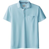 ソウワ 桑和 50727 半袖ポロシャツ(胸ポケット付き) サックス 3L 507272093L 1着