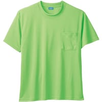 ソウワ 桑和 50381 半袖Tシャツ(胸ポケット付き) ライトグリーン M 50381108M 1着