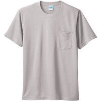 ソウワ 桑和 50121 半袖Tシャツ(胸ポケット付き) シルバーグレー 4L 50121224L 1着