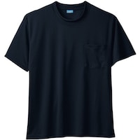 ソウワ 桑和 50381 半袖Tシャツ(胸ポケット付き) ブラック LL 5038104LL 1着