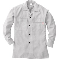 ソウワ 桑和 62015 長袖シャツ シルバーグレー LL 6201522LL 1着