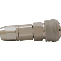 ダイセン ダイセン ゴムカバー・ロック・ロータリ機能付ワンタッチアルミナットソケット 20型 ウレタンホース取付用