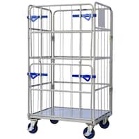 ワコーパレット ワコーパレット カーゴプレスタ ダブルゲート付 950×800×1700床スチール WK695WG 1台