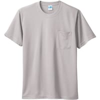 ソウワ 桑和 50121 半袖Tシャツ(胸ポケット付き) シルバーグレー 3L 50121223L 1着