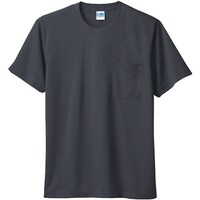 ソウワ 桑和 50121 半袖Tシャツ(胸ポケット付き) チャコールグレー 3L 50121233L 1着