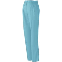 ソウワ 桑和 VA410 レディースツータックスラックス パウダーブルー L 410204L 1着