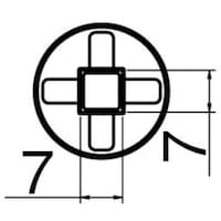 白光 白光 ノズル/BGA 6MM×6MM