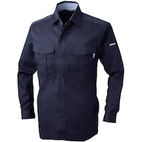 ソウワ 桑和 VA415 長袖シャツ ネイビー LL 4151LL 1着