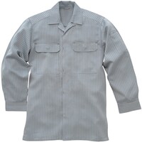 ソウワ 桑和 64015 長袖シャツ シルバーグレー M 6401522M 1着