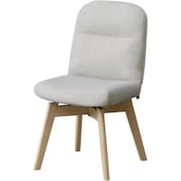 アイリスオーヤマ IRIS 104310 折りたたみ回転チェア アイボリー OKCFAIV 1脚